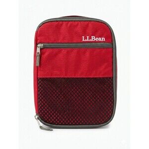 L.L. Bean Insulated Lunch Box II - Red - Style 271893 - Pristine Condition